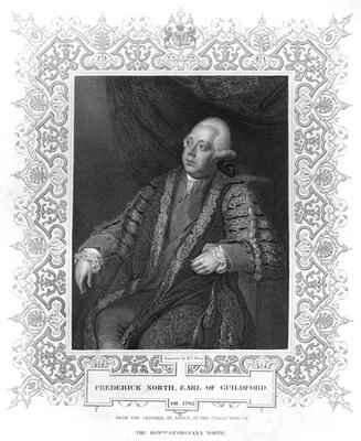 Portrait of Frederick North Earl of Guildford by Romanticism