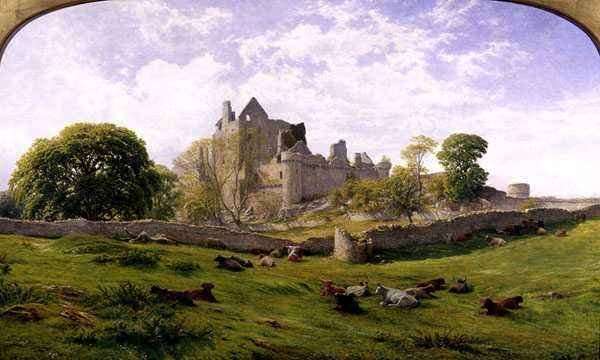 Craigmillar Castle, 1861 by Romanticism