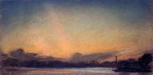 Sunset by Romanticism