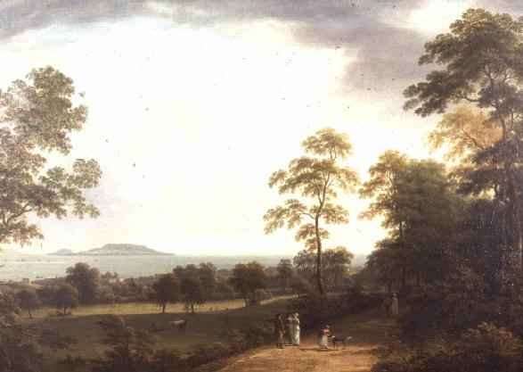 Dublin Bay from Mount Merrion Park by Romanticism