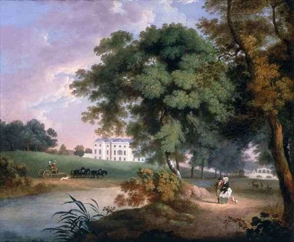 View of a House in Ireland by Romanticism
