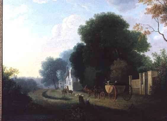 Howth Castle near Dublin by Romanticism