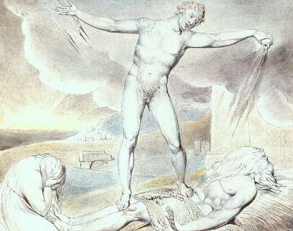 Satan Smiting Job with Boils 1826 by Romanticism