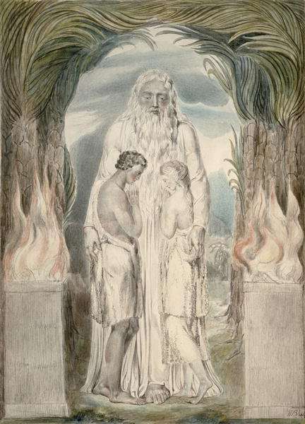 The Angel of the Divine Presence by Romanticism