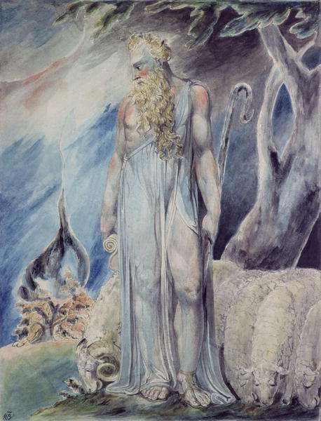 Moses and the Burning Bush by Romanticism