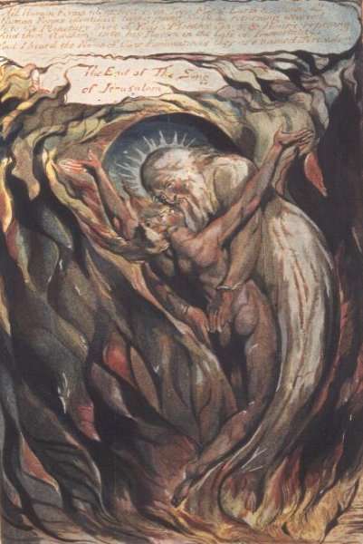 Jerusalem The Emanation of the Giant Albion- plate 99 'All Human Forms' by Romanticism
