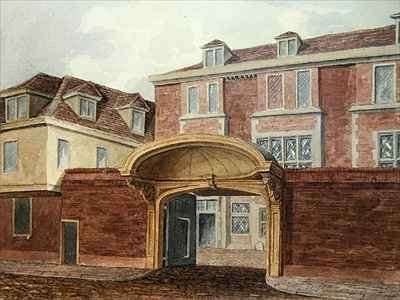 Entrance to Old Winchester House by Romanticism