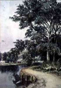 Landscape by Romanticism