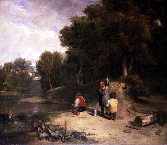 The Minnow Catchers by Romanticism