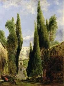 Villa D'Este, Tivoli by Romanticism