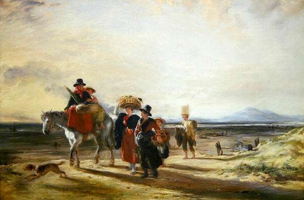 Barmouth Sands, 1835 by Romanticism