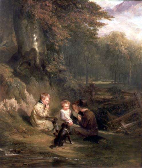 Nutting Party, 1831 by Romanticism