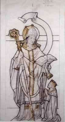 St Remegius by Romanticism
