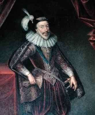 Portrait of William Stanley 1561-1642 6th Earl of Derby 2 by Romanticism