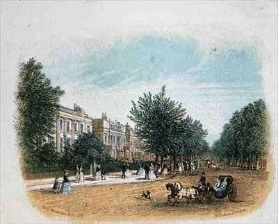 The Promenade Cheltenham by Romanticism