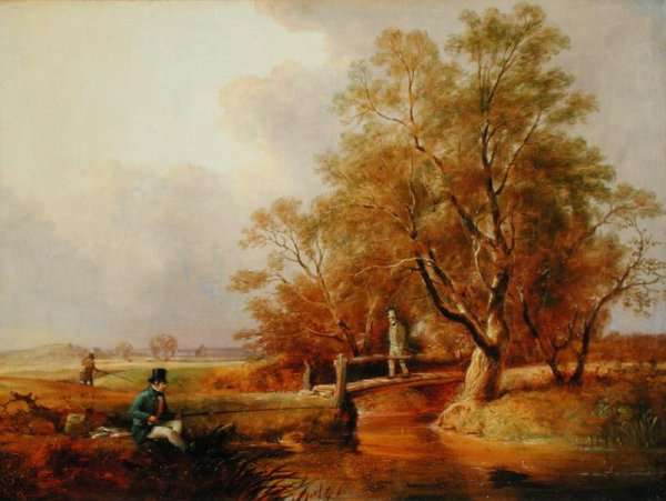 Fishing Bottom Fishing by Romanticism