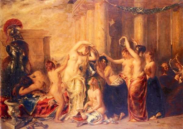 Venus And Her satellites (or The Toilet Of Venus) by Romanticism