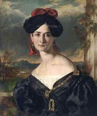 Louisa Vaughan nee Rolls by Romanticism