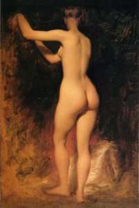 Nude Study by Romanticism
