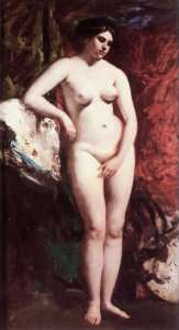 Standing Nude by Romanticism