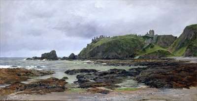 Dunottar Castle by Romanticism