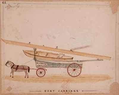 The Boat Carriage by Romanticism