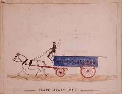 The Plate Glass Van by Romanticism