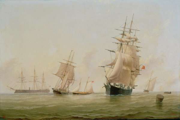 Ship Painting 2 by Romanticism