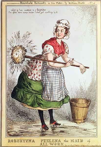 Robertena Peelena the Maid of All Work by Romanticism
