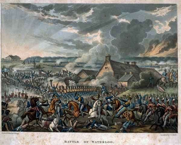 Battle of Waterloo 1815 by Romanticism