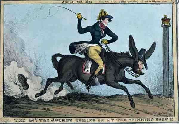 The Little Jockey Coming in at the Winning Post by Romanticism