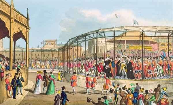 Coronation Procession of George IV by Romanticism