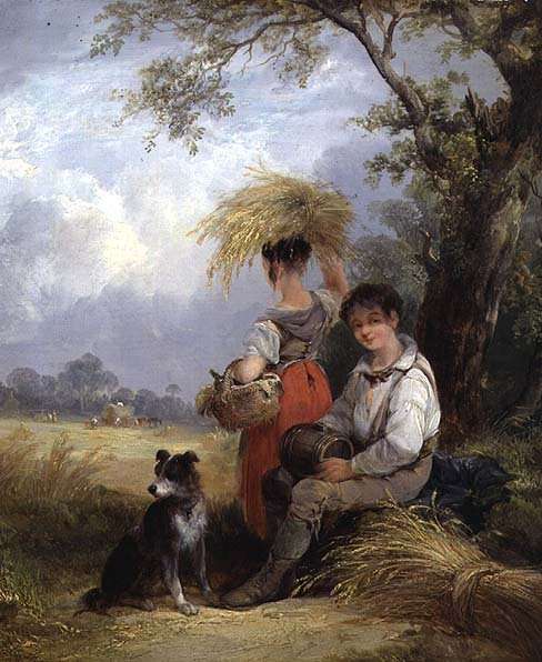 The Harvesters Lad by Romanticism