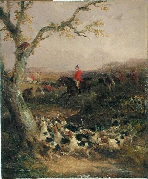 A Southerly Wind and a Cloudy Sky Proclaim it a Hunting Morning by Romanticism