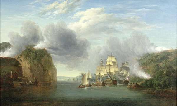 Forcing the Hudson River Passage by Romanticism
