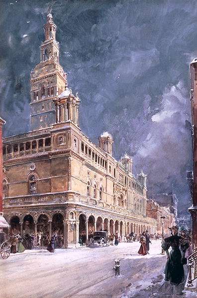 Madison Square Garden, New York, 1895 by Romanticism