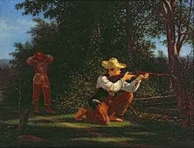 Drawing a Bead on a Woodchuck by Romanticism