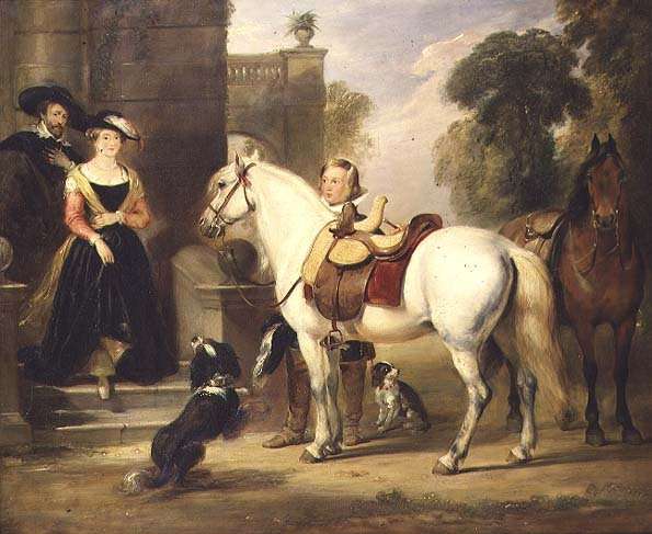 The Chateau of Rubens, 1840 by Romanticism