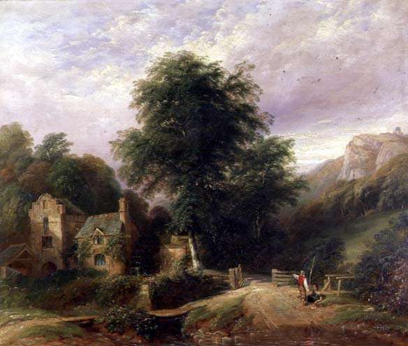 Ogwell Mill, Devon by Romanticism