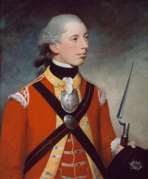Captain Thomas Hewitt, 10th Regiment of Foot, 1781 by Romanticism