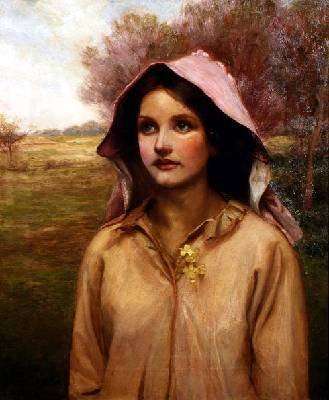 The Primrose Girl by Romanticism