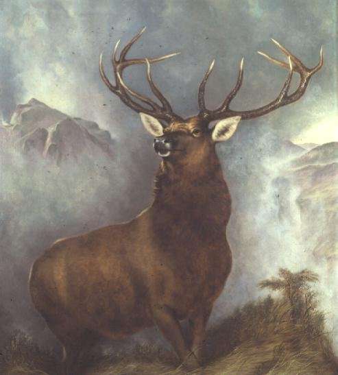 The Monarch of the Glen by Romanticism