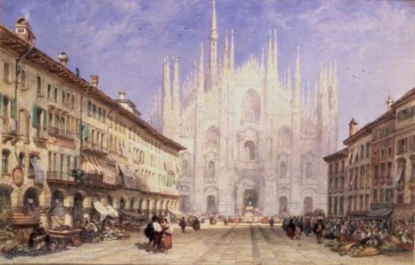 Milan Cathedral by Romanticism