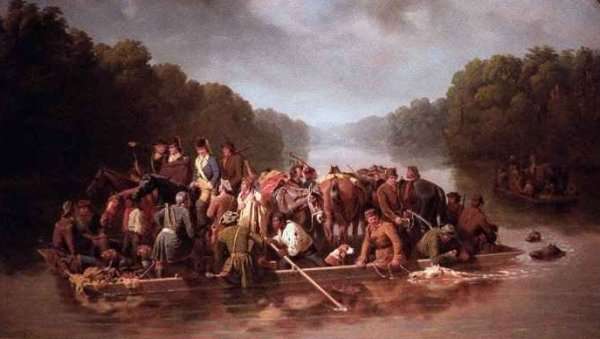 Marion Crossing the Peedec 2 by Romanticism