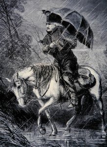 Illustration of the Battle of Little Bighorn, 25th June, 1876