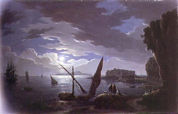 View of the Bay of Naples