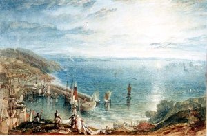 Landscape with a rainbow