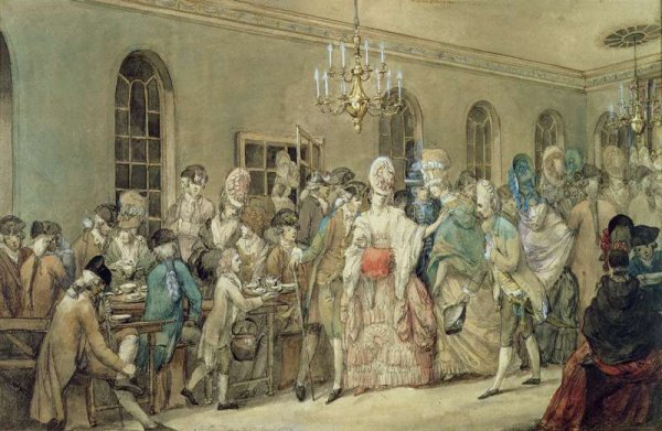 Bagnigge Wells, Finsbury, London, on a Sunday Evening, 1779