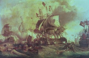 View from the Top of the Calton Hill by Nelsons Monument Looking West, engraved by William Westall 1781-1850 and printed by Charles Joseph Hullmandel 1789-1850 1828