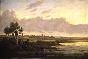 The upper reaches of the Alster, c.1834-35
